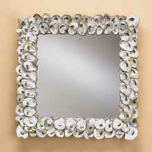 Currey and Company 1348 Oyster Shell Mirror