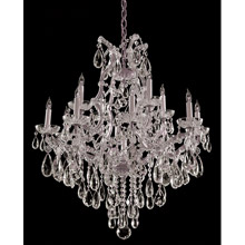 Crystorama 4413-CH-CL-MWP Crystal Maria Theresa 13 Light Clear Crystal Chandelier