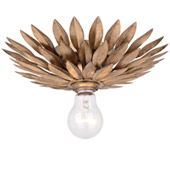 Broche 1 Light Gold Ceiling Mount - Crystorama 500-GA_CEILING