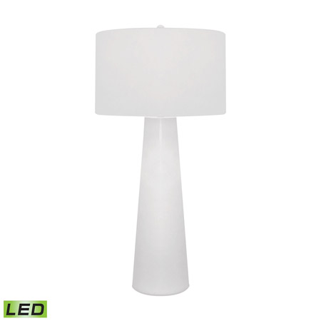 ELK Home 203-LED Obelisk White LED Table Lamp With Night Light