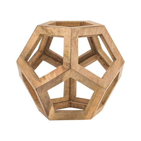 ELK Home 8985-058 Wooden Honeycomb Orb