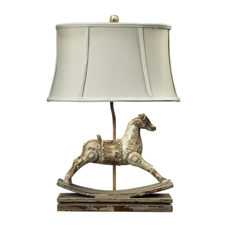 ELK Home 93-9161 Carnavale Oval Rocking Horse Table Lamp