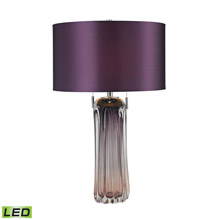 ELK Home D2661-LED Ferrara Free Blown Glass LED Table Lamp in Purple