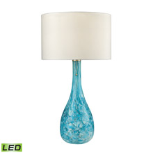 ELK Home D2691-LED Mediterranean Blown Glass LED Table Lamp in Seafoam