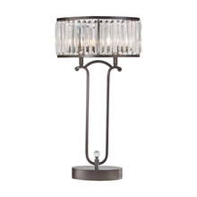 ELK Home D3011 Rudolfo 2 Light Table Lamp In Bronze
