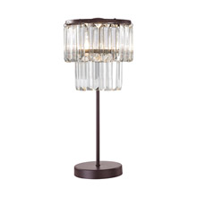 ELK Home D3014 Antoinette 1 Light Table Lamp In Bronze
