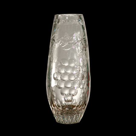 Dale Tiffany GA60831 Crystal Grape Vine Vase