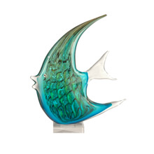 Dale Tiffany AS11107 Glass Angel Fish Figurine