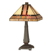 Dale Tiffany TT10090 Craftsman Petite Table Lamp