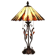 Dale Tiffany TT90178 Tiffany Ripley Table Lamp