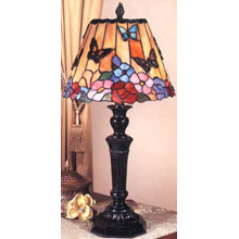 Dale Tiffany TT100587 Tiffany Butterfly Floral Table Lamp