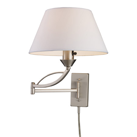Elk Lighting 17016/1 Elysburg Swing Arm Floor Lamp