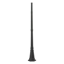 Elk Lighting 45100CHRC Collection Outdoor post in Charcoal