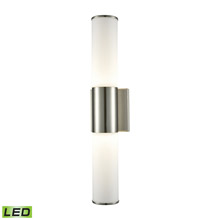Elk Lighting WSL820-10-16M 2-Light Wall Lamp in Satin Nickel with Opal Glass - Integrated LED