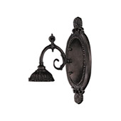 Mix-N-Match 1-Light Wall Lamp in Tiffany Bronze with Tiffany Style Glass - Elk Lighting 071-TB-LG