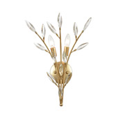 Flora Grace 2-Light Sconce in Champagne Gold with Clear Crystal - Elk Lighting 18292/2