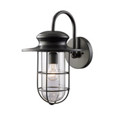Classic/Traditional Portside Outdoor Wall Mount Lantern - Elk Lighting 42285/1