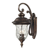 Traditional Lafayette Outdoor Wall Lantern - Elk Lighting 45021/2