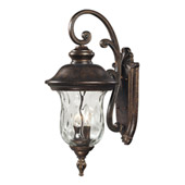 Traditional Lafayette Outdoor Wall Lantern - Elk Lighting 45022/3
