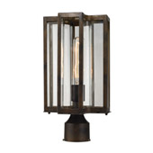 Bianca 1 Light Outdoor Post Lantern In Hazelnut Bronze - Elk Lighting 45148/1
