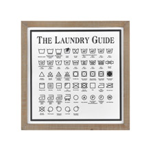 ELK Home 3138-517 Laundry Guide II Wall Decor in White and Black
