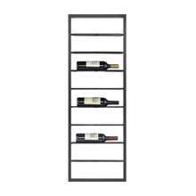 ELK Home 3187-014 Wavertree Hanging Wine Rack in Black - Horizontal