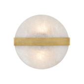 Stonewall 2-Light Wall Sconce in Aged Brass - ELK Home D4353