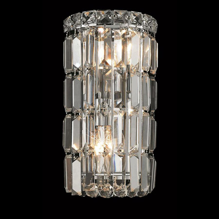 Elegant Lighting 2030W6C/EC Crystal Maxime Wall Sconce - (Clear)
