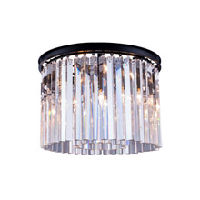 Elegant Lighting 1208F20MB/RC Crystal Sydney Flush Mount Ceiling Light Fixture - (Clear)