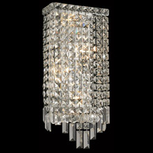 Elegant Lighting 2033W8C/EC Crystal Maxime Wall Sconce - (Clear)
