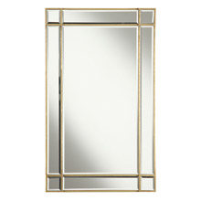 Elegant Lighting MR1-1001GC Florentine Rectangular Mirror