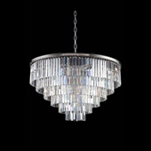 Crystal Sydney Chandelier - Elegant Lighting 1201D44PN