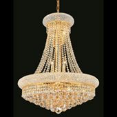 Crystal Primo Chandelier - Elegant Lighting 1800D24G