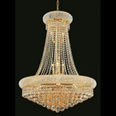 Crystal Primo Chandelier - Elegant Lighting 1800D28G