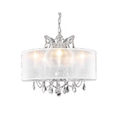 Crystal Maria Theresa Chandelier - Elegant Lighting 2800D20C