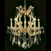 Crystal Maria Theresa Chandelier - Elegant Lighting 2800D20G-GT