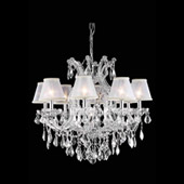 Crystal Maria Theresa Chandelier - Elegant Lighting 2800D26C
