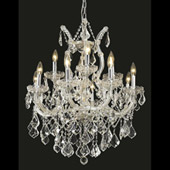 Crystal Maria Theresa Chandelier - Elegant Lighting 2800D27C