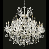 Crystal Maria Theresa Chandelier - Elegant Lighting 2800D36C