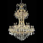 Crystal Maria Theresa Chandelier - Elegant Lighting 2800D46G