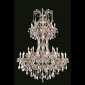 Crystal Maria Theresa Chandelier - Elegant Lighting 2800D46GT-GT