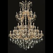 Crystal Maria Theresa Large Chandelier - Elegant Lighting 2800G96G-GT