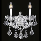 Crystal Maria Theresa Wall Sconce - Elegant Lighting 2800W2C