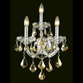Crystal Maria Theresa Wall Sconce - Elegant Lighting 2800W3C-GT