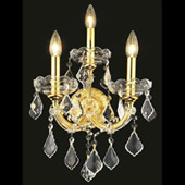 Crystal Maria Theresa Wall Sconce - Elegant Lighting 2800W3G