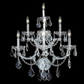 Crystal Maria Theresa Wall Sconce - Elegant Lighting 2800W7C
