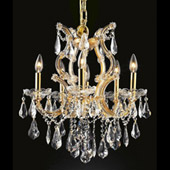 Crystal Maria Theresa Chandelier - Elegant Lighting 2801D20G