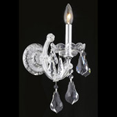 Crystal Maria Theresa Wall Sconce - Elegant Lighting 2801W1C