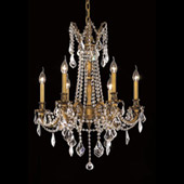 Crystal Rosalia Chandelier - Elegant Lighting 9206D23FG