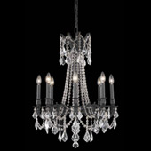 Crystal Rosalia Chandelier - Elegant Lighting 9208D24DB